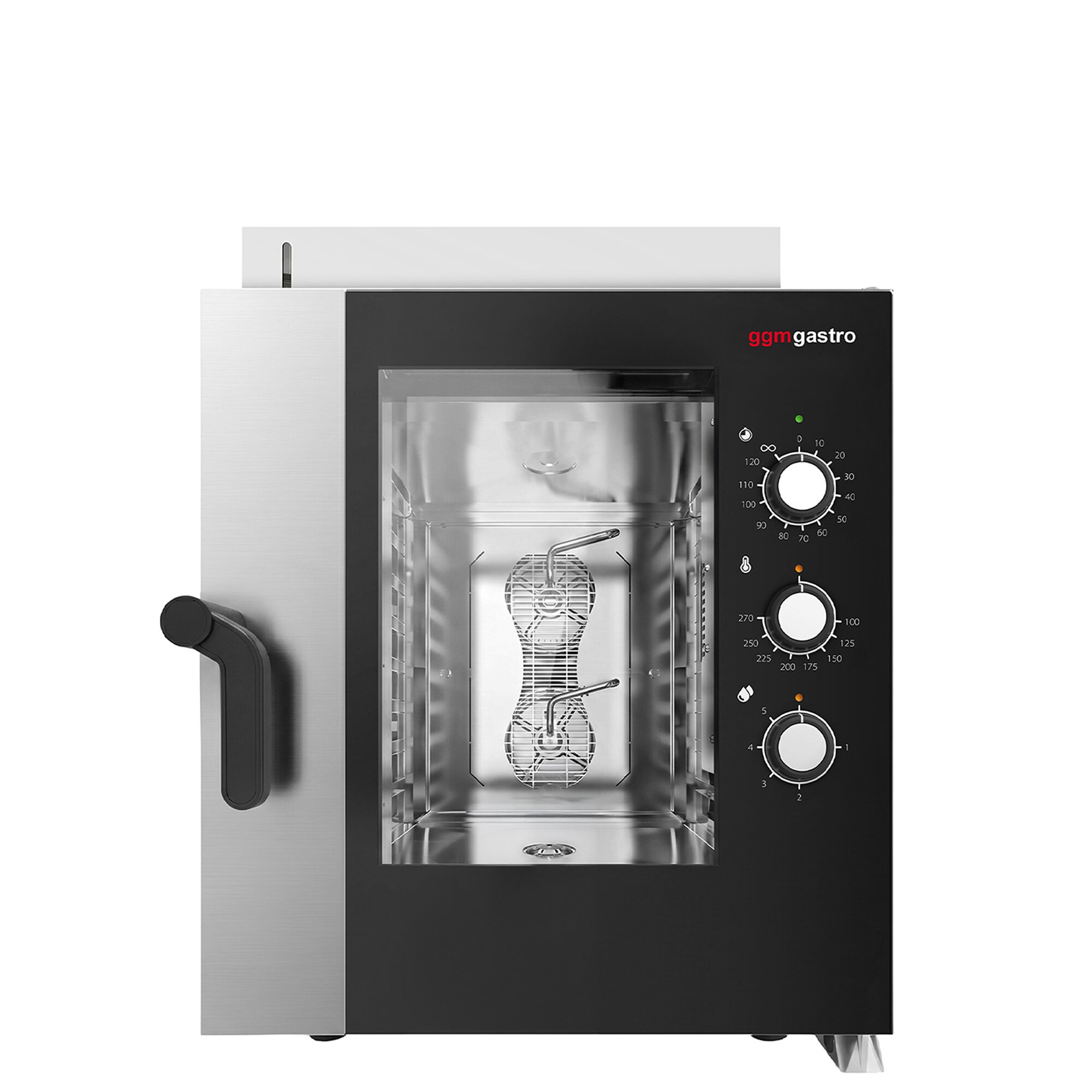 Commercial Electric Combi Oven - Manual Controls - 7x GN 1/1 - incl. Mounting brackets