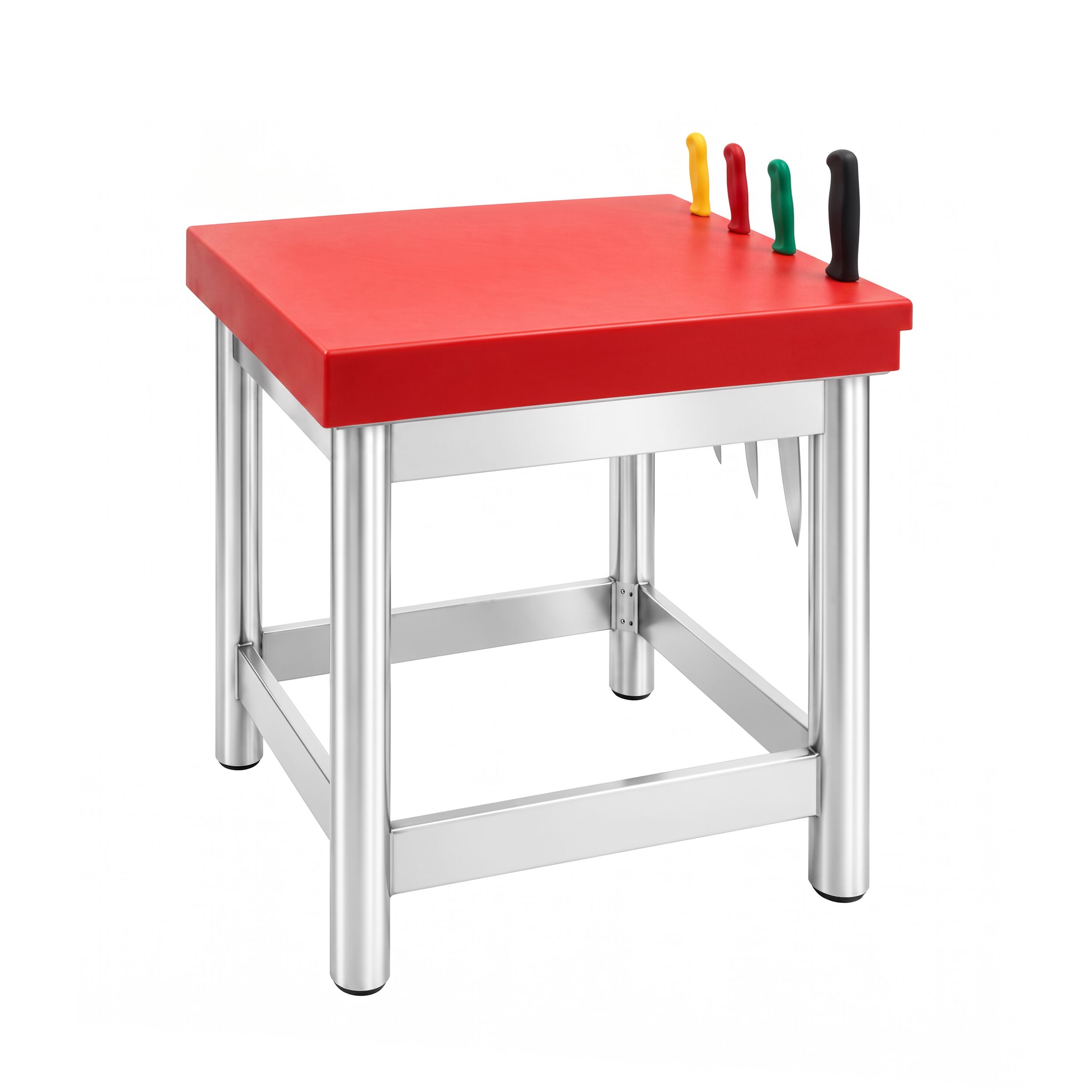 Professioneel hakblok van polyethyleen - 600x600mm - 80mm dik