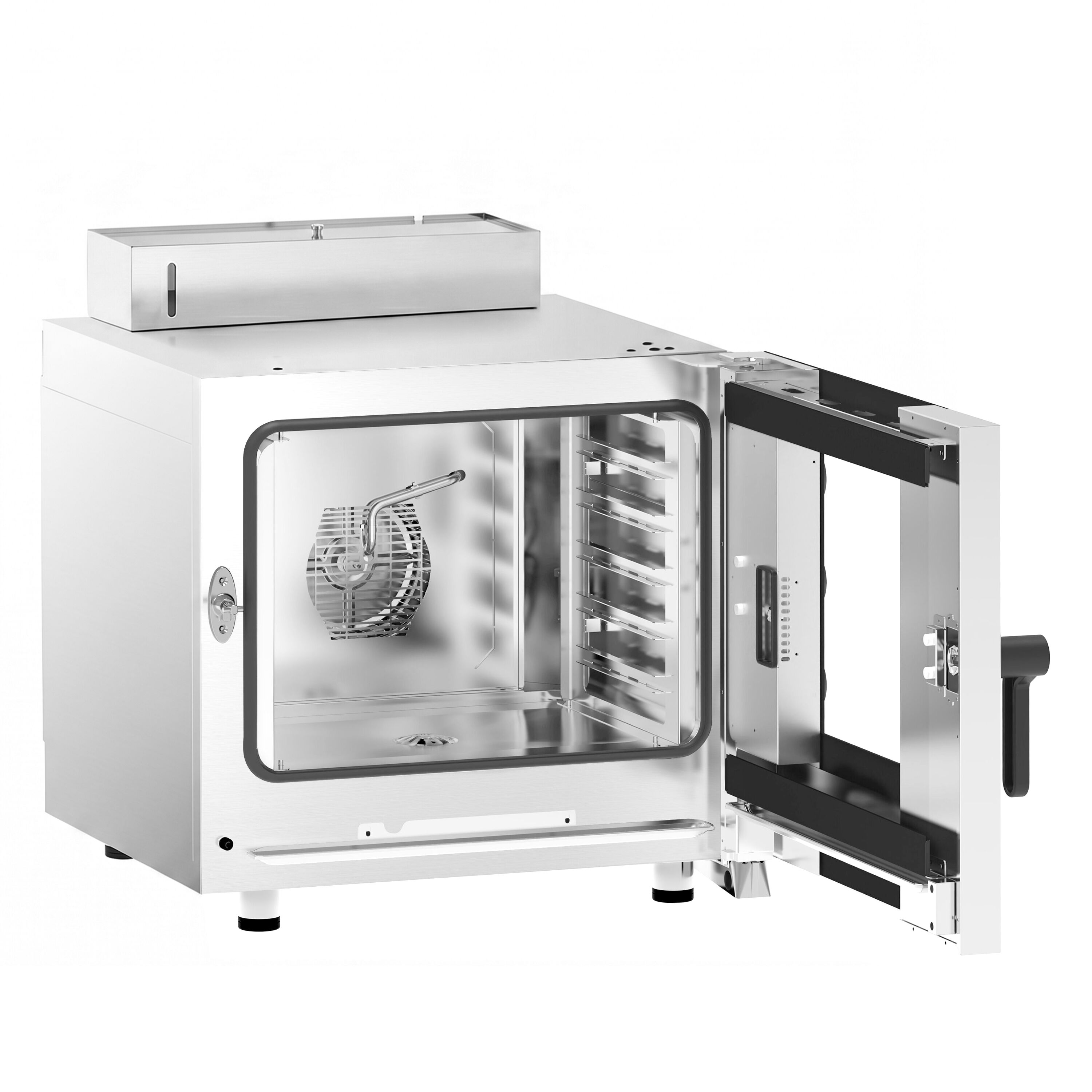 Commercial Electric Combi Oven - Manual Controls - 5x GN 1/1 - incl. Manual washing system