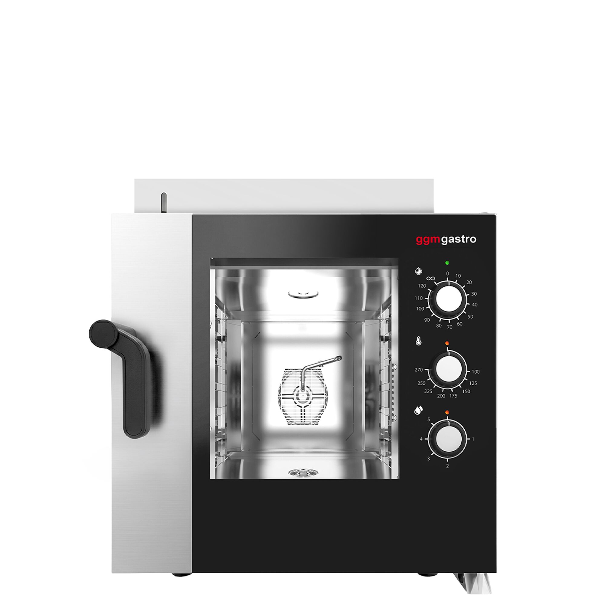Commercial Electric Combi Oven - Manual Controls - 5x GN 1/1 - incl. Manual washing system