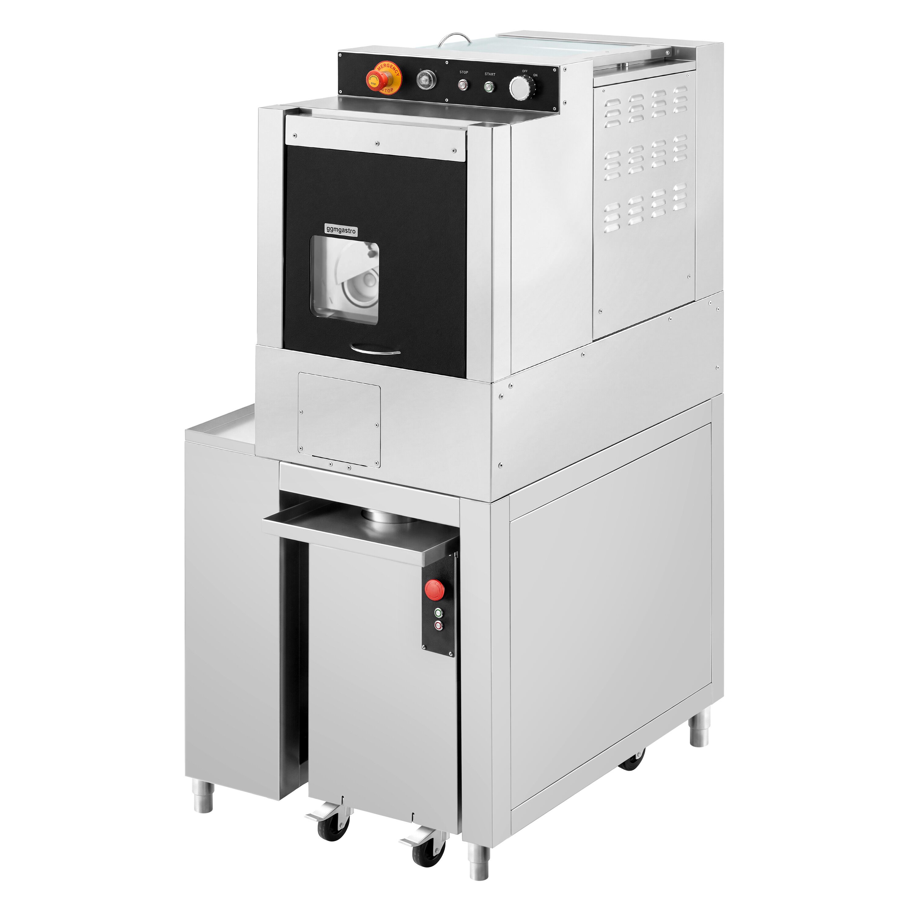 Teigportionierer inkl. Teigabrunder & Untergestell - Gewichtsbereich: 50-220g