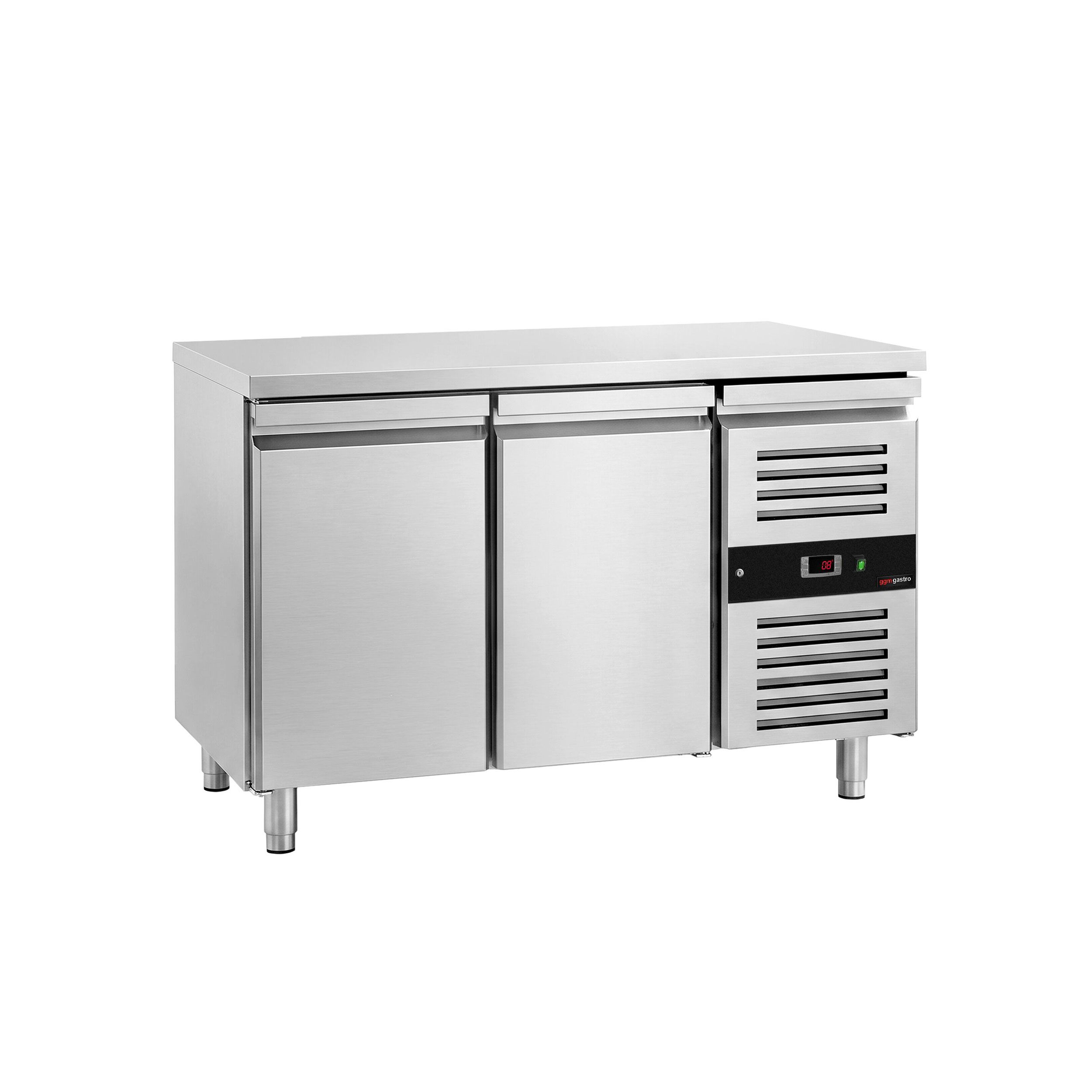 Bakery Counter Fridge PREMIUM - 1510x800mm - with 2 doors - capacity 294 litres