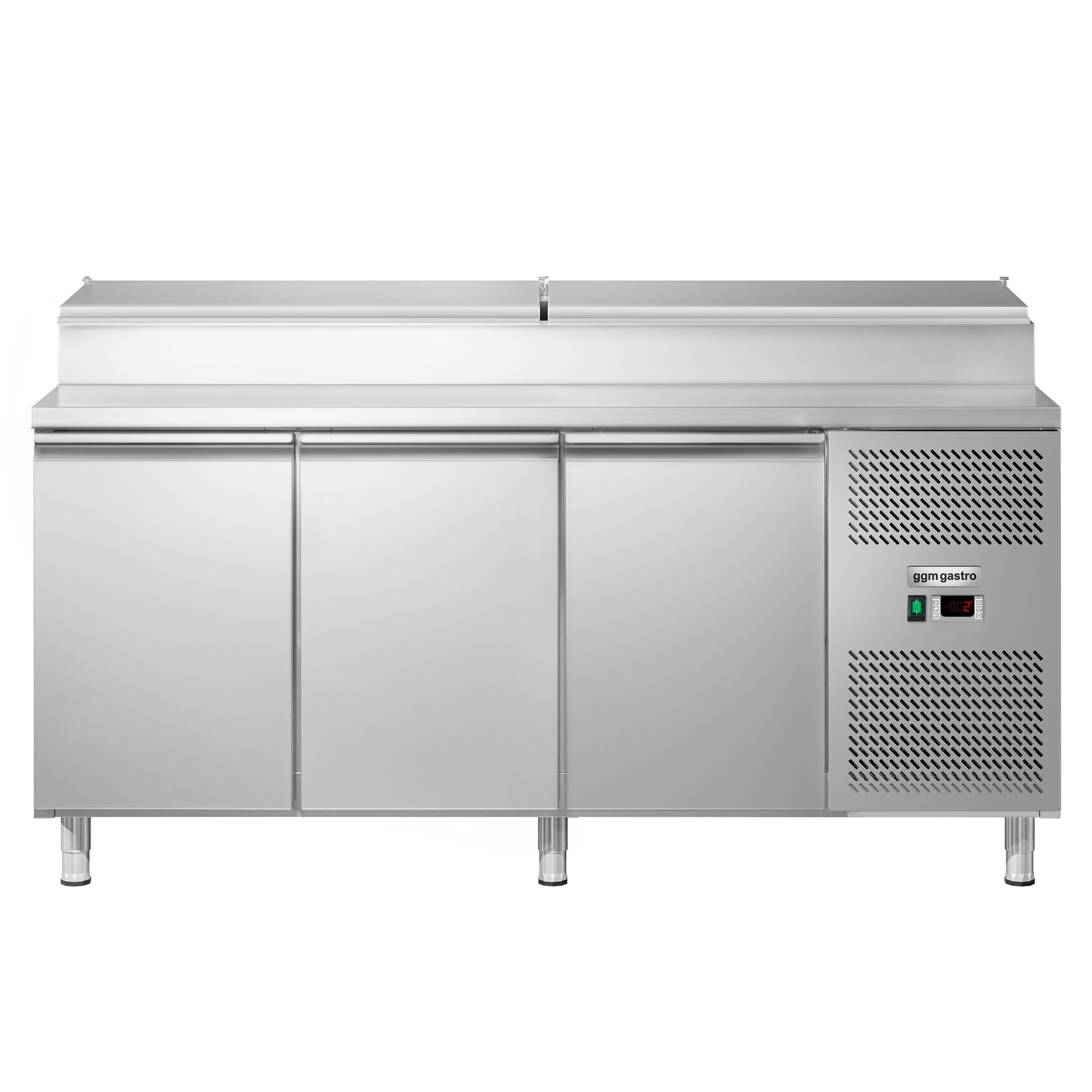 Commercial Prep Counter ECO - 2020x800mm - 3 Doors - for 10x GN 1/3