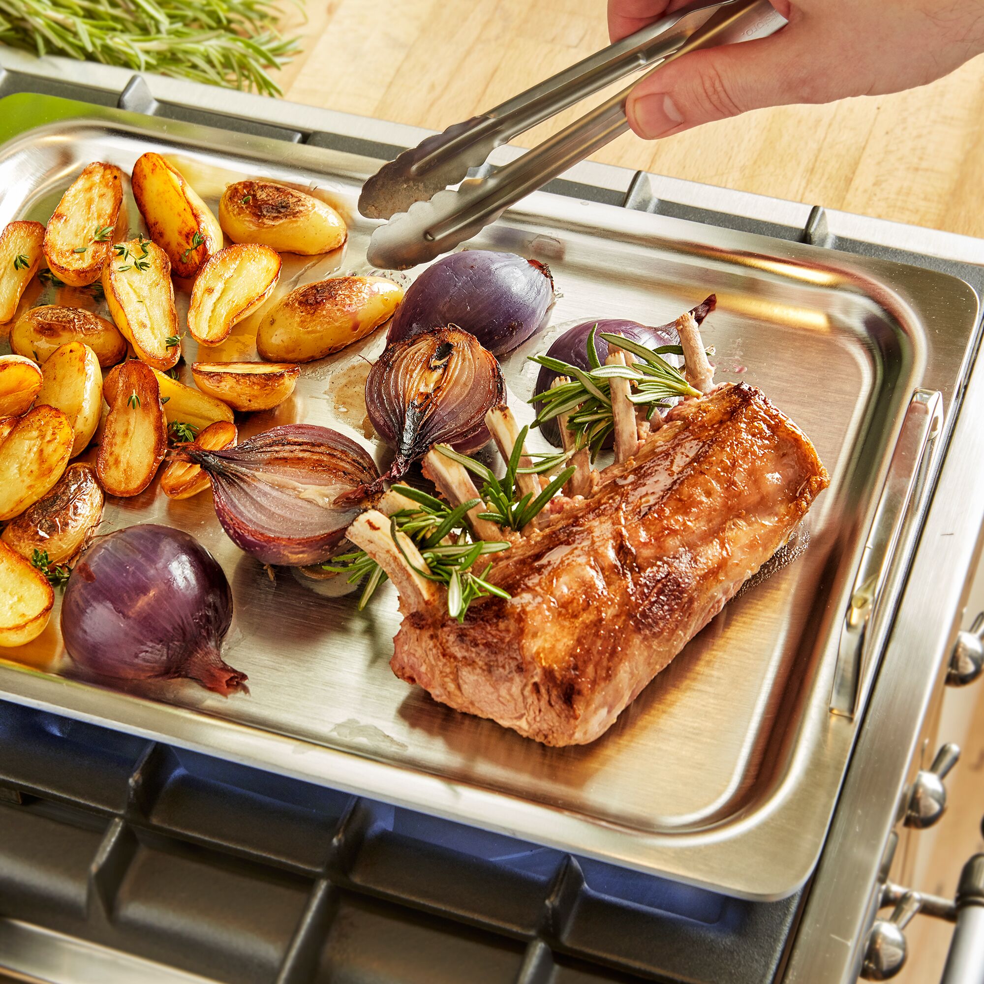DEMEYERE | SPECIALTIES 5 - Plancha/Teppanyaki Plate - 270x390mm - Stainless Steel