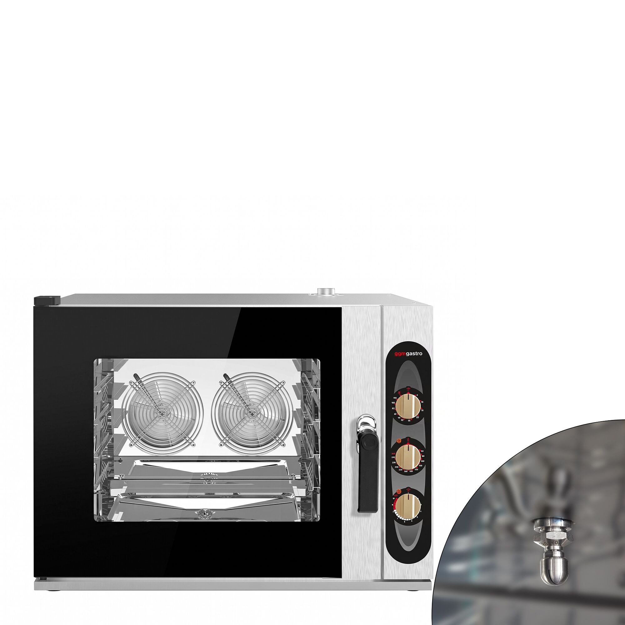 Commercial Electric Bakery Combi Oven - Manual Controls - 4x EN 600x400