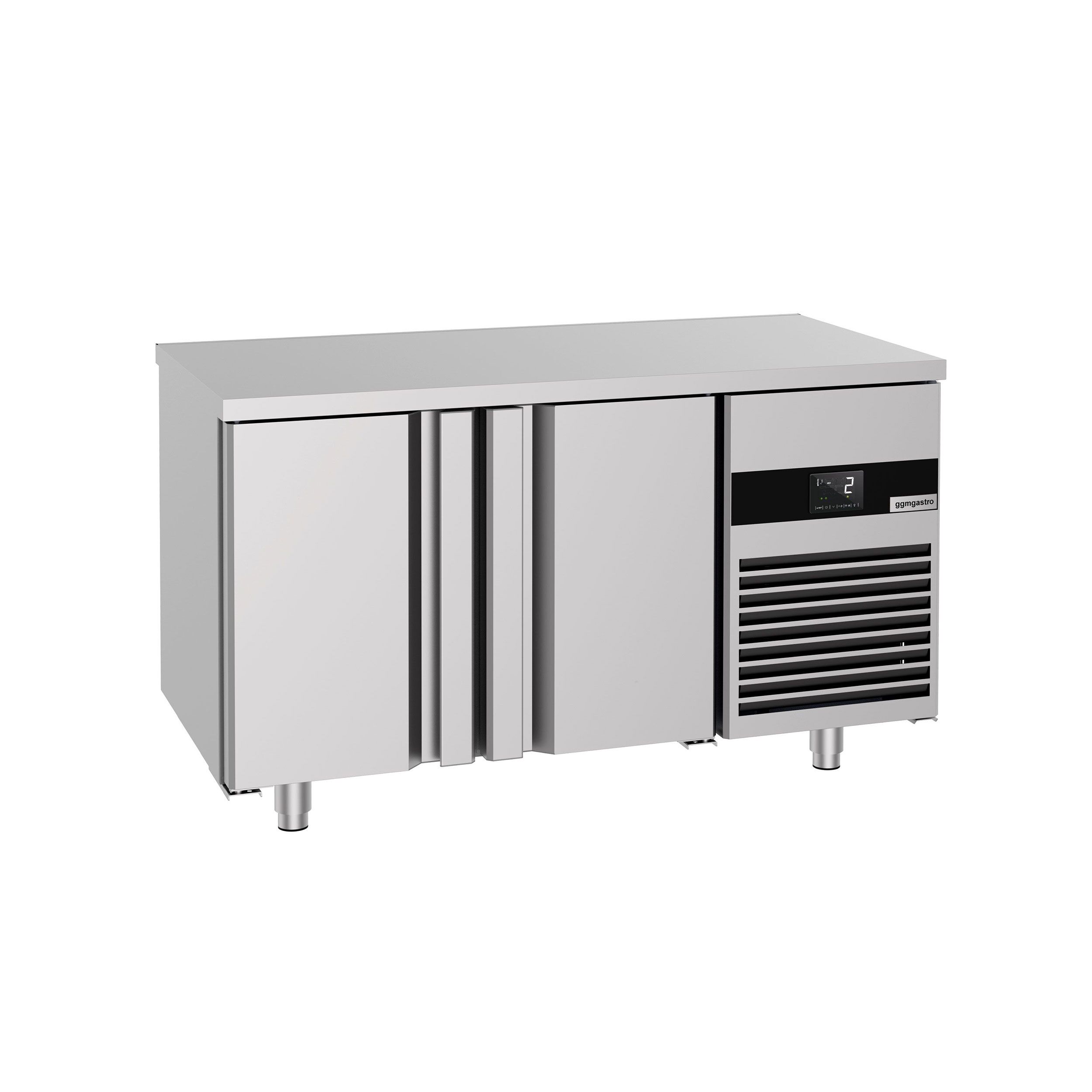 Bakery Counter Fridge PREMIUM - 1550x800mm - with 2 doors - capacity 390 litres