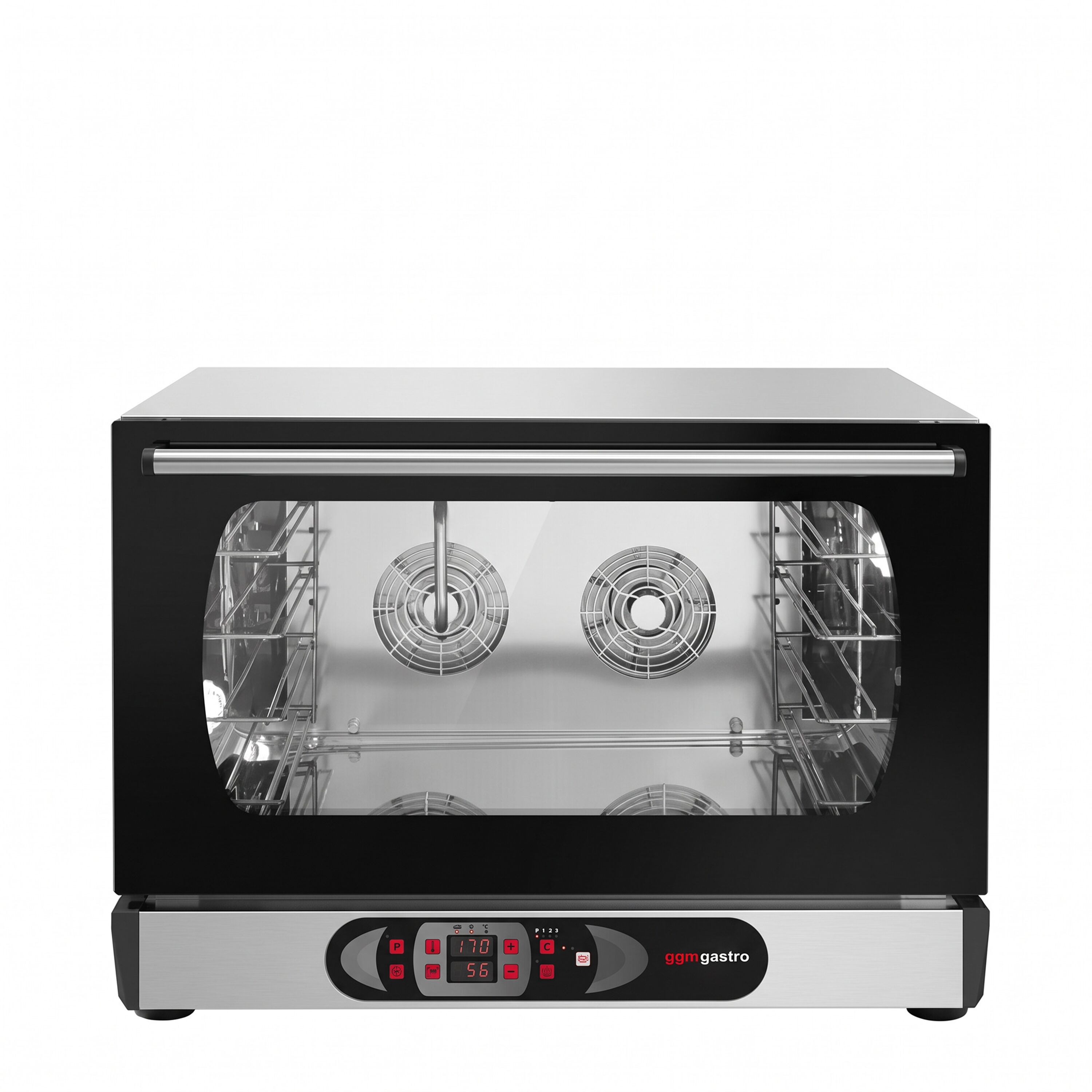 Electric Compact Convection Oven with Steam Injection - Digital Controls - 4x GN 1/1 or 4x 600x400mm (EN 60x40)