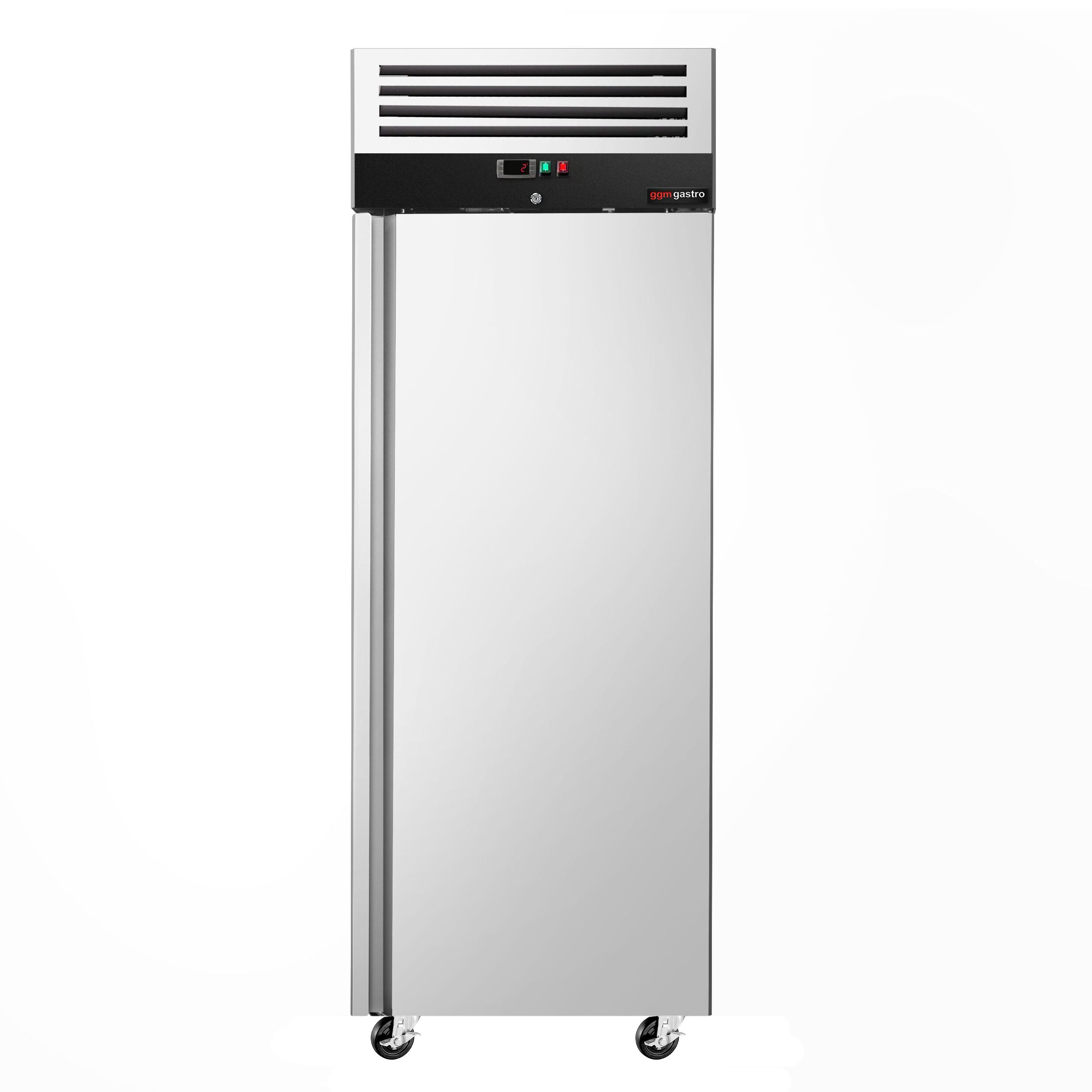 Bakery Fridge Stainless steel ECO - EN 600x800mm - 600L - with 1 door - Black - with 1 door