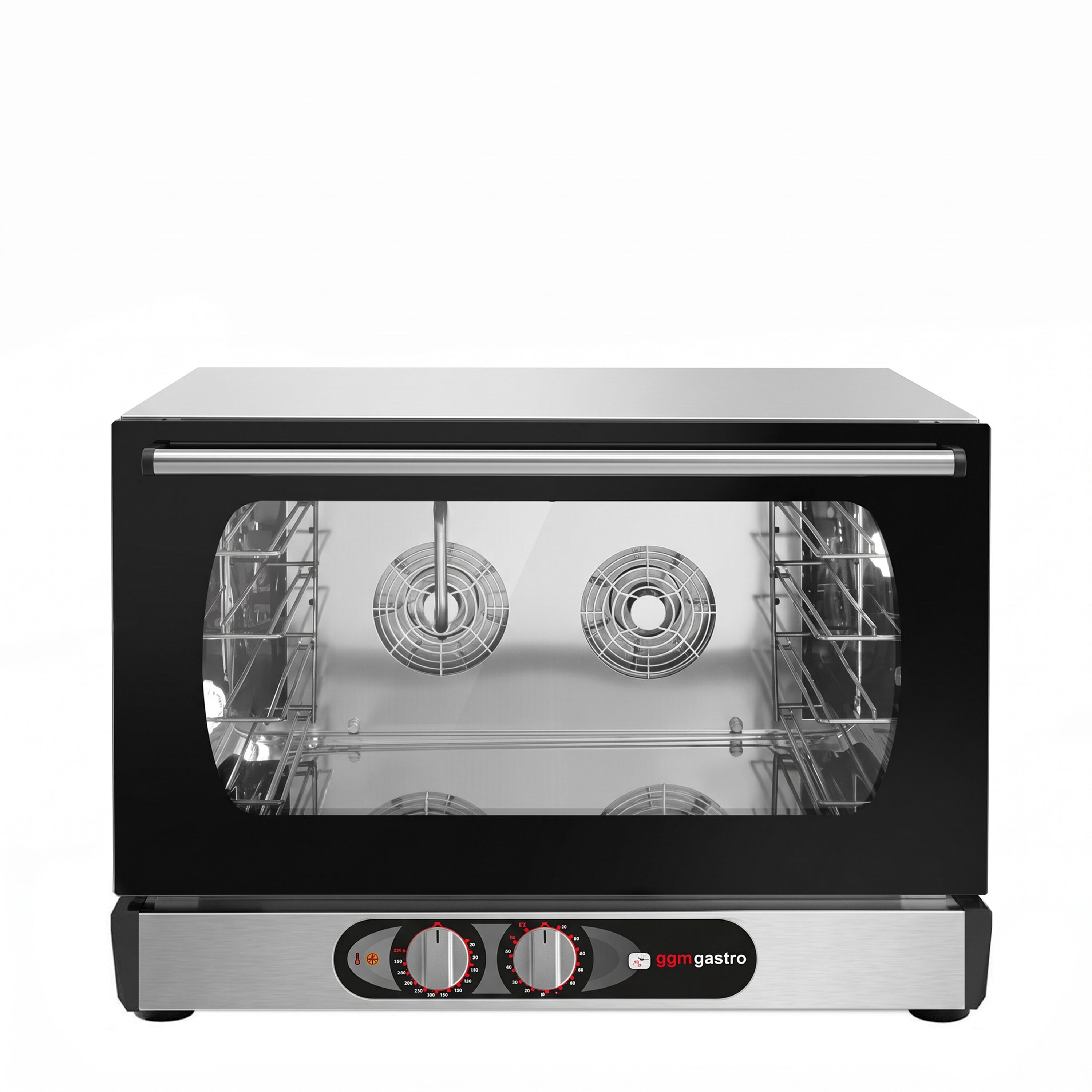 Electric Compact Convection Oven with Steam Injection - Manual Controls - 4x GN 1/1 or 600x400mm (EN 60x40)