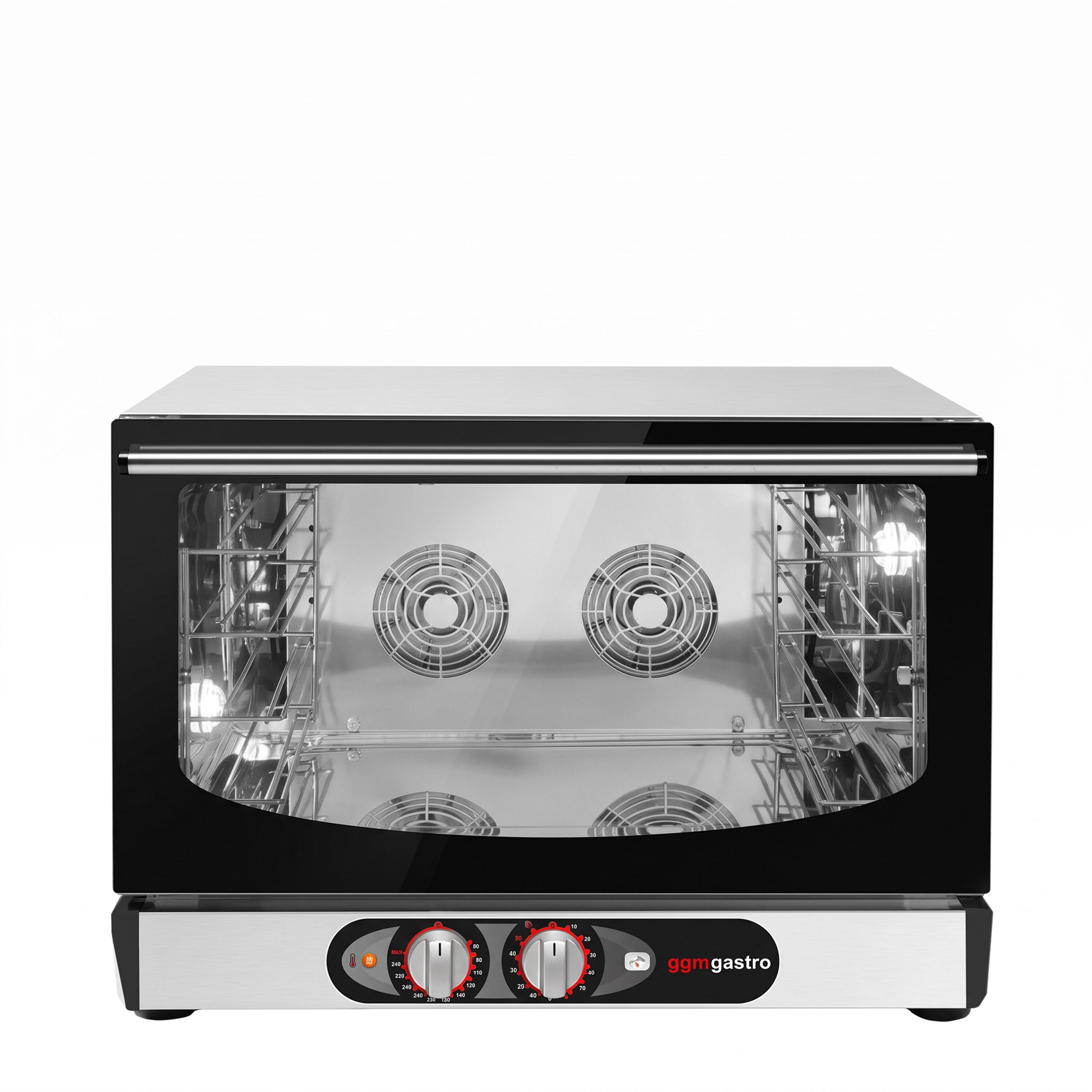 فرن كهربائي حراري للمخابز KOMPAKT مع بخار - تحكم يدوي - 4x GN 1/1 أو EN 600x400