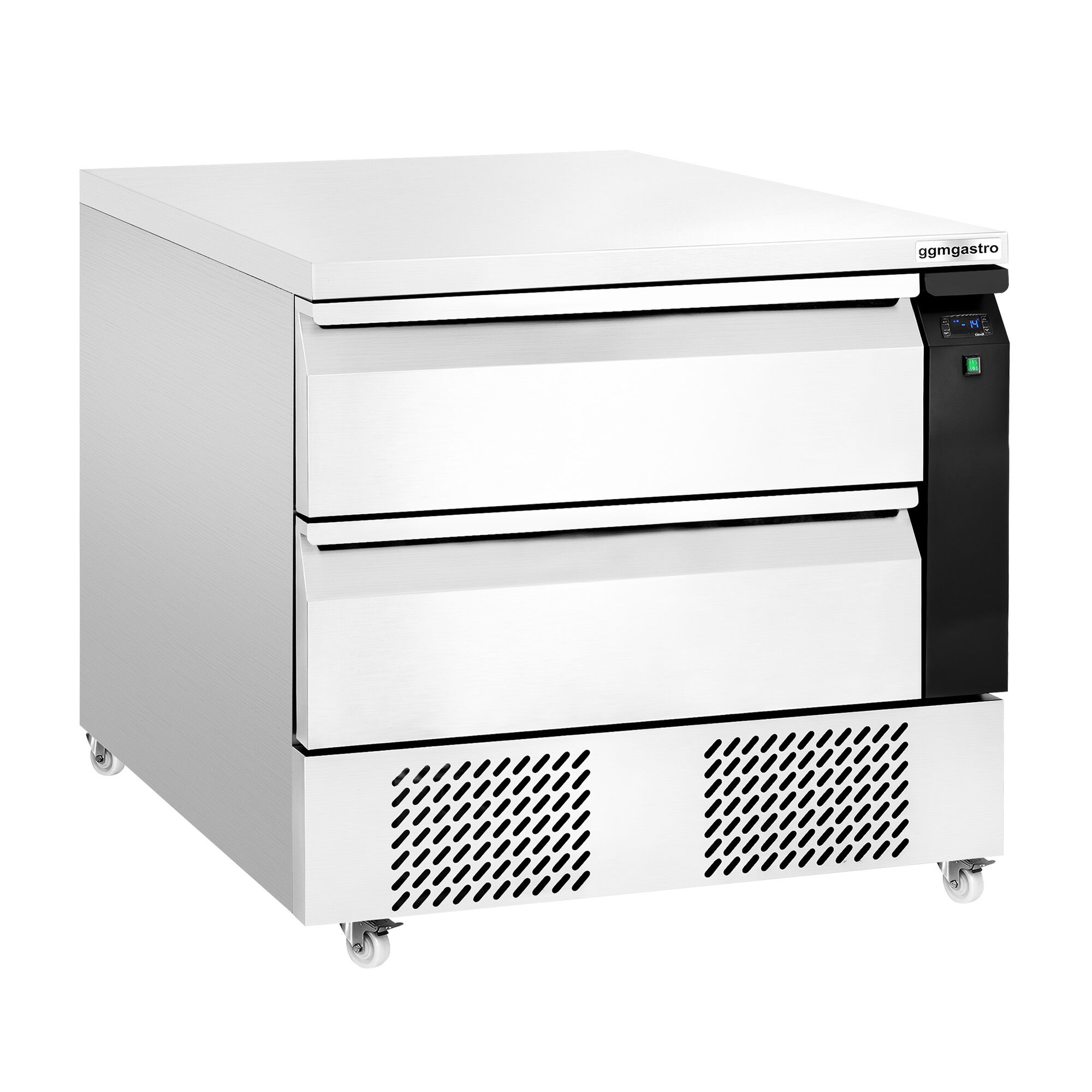 Grillkylbänk - +2 °C till +8 °C - 905 mm - 2 lådor - 4x GN 1/1