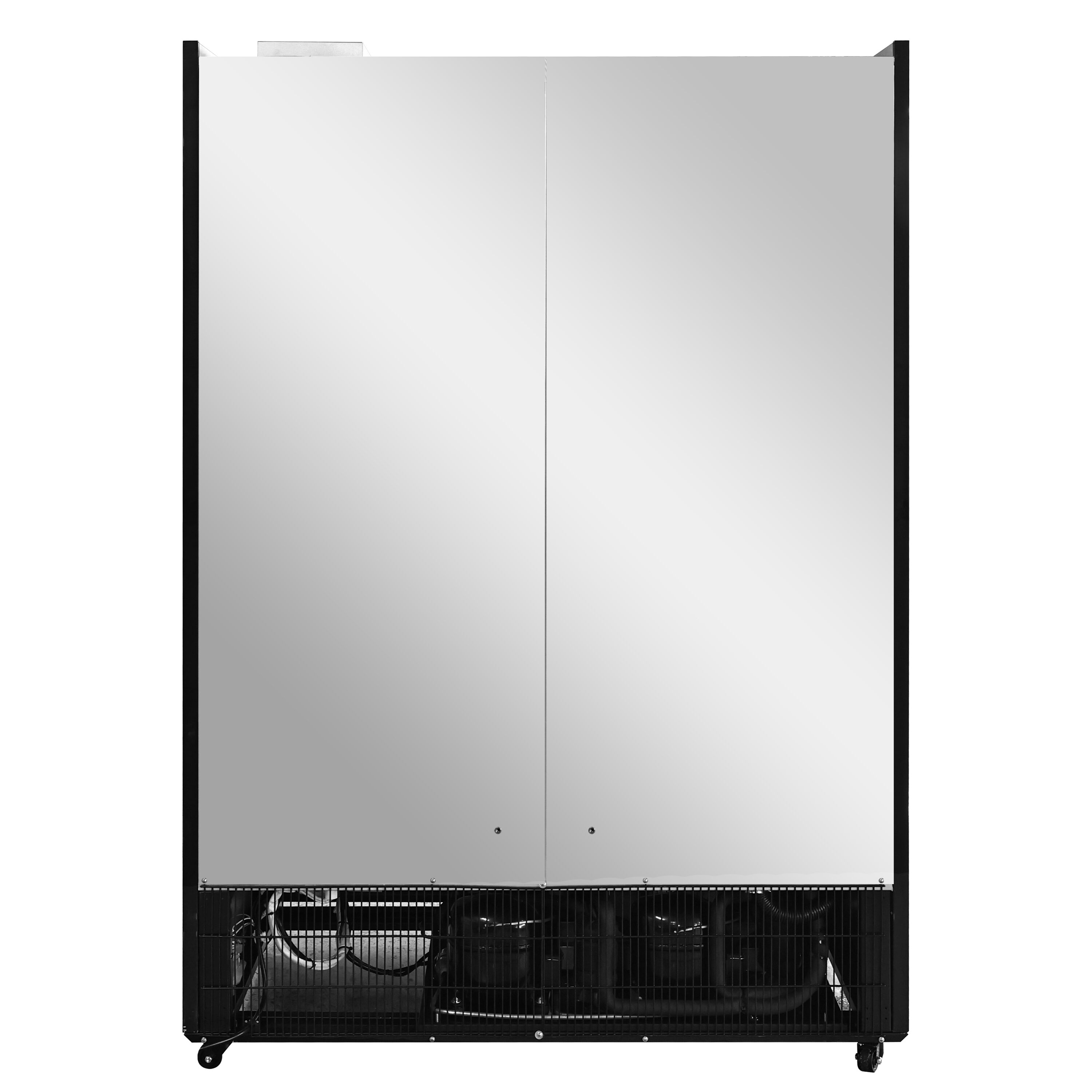 Wall-mounted deep-freeze cabinet – 1384mm – with 8 shelves – with triple glazing