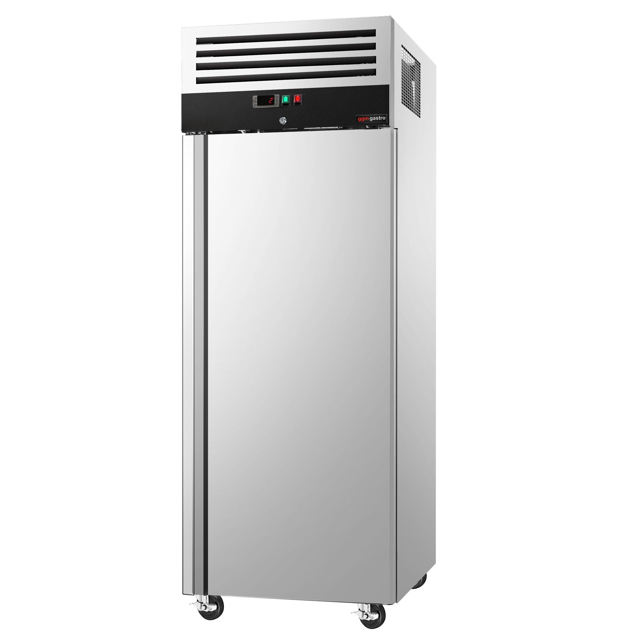 Bakery Fridge Stainless steel ECO - EN 600x800mm - 600L - with 1 door - Black - with 1 door