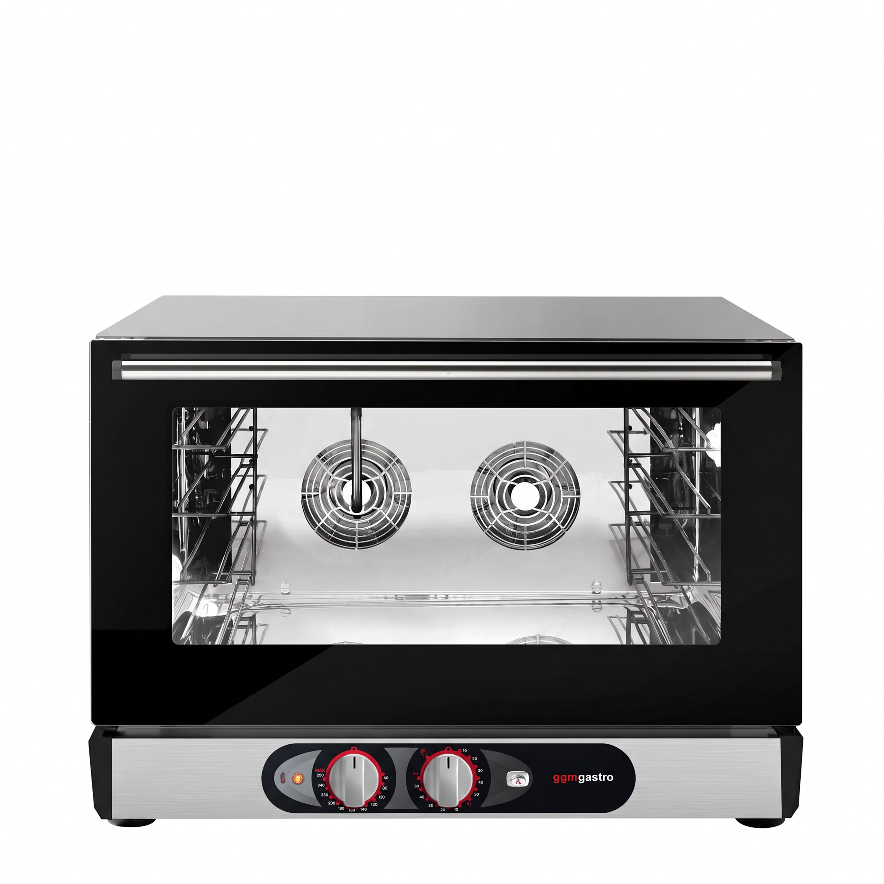Electric Commercial Compact Convection Oven with Humidity Control - Manual Controls - 4x GN 1/1 or 600x400mm (EN 60x40)