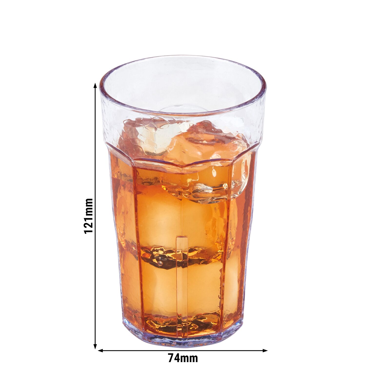 (36 pieces) CAMBRO | Tumbler Laguna – Clear – BPA-free SAN Plastic – Stackable – 295 ml