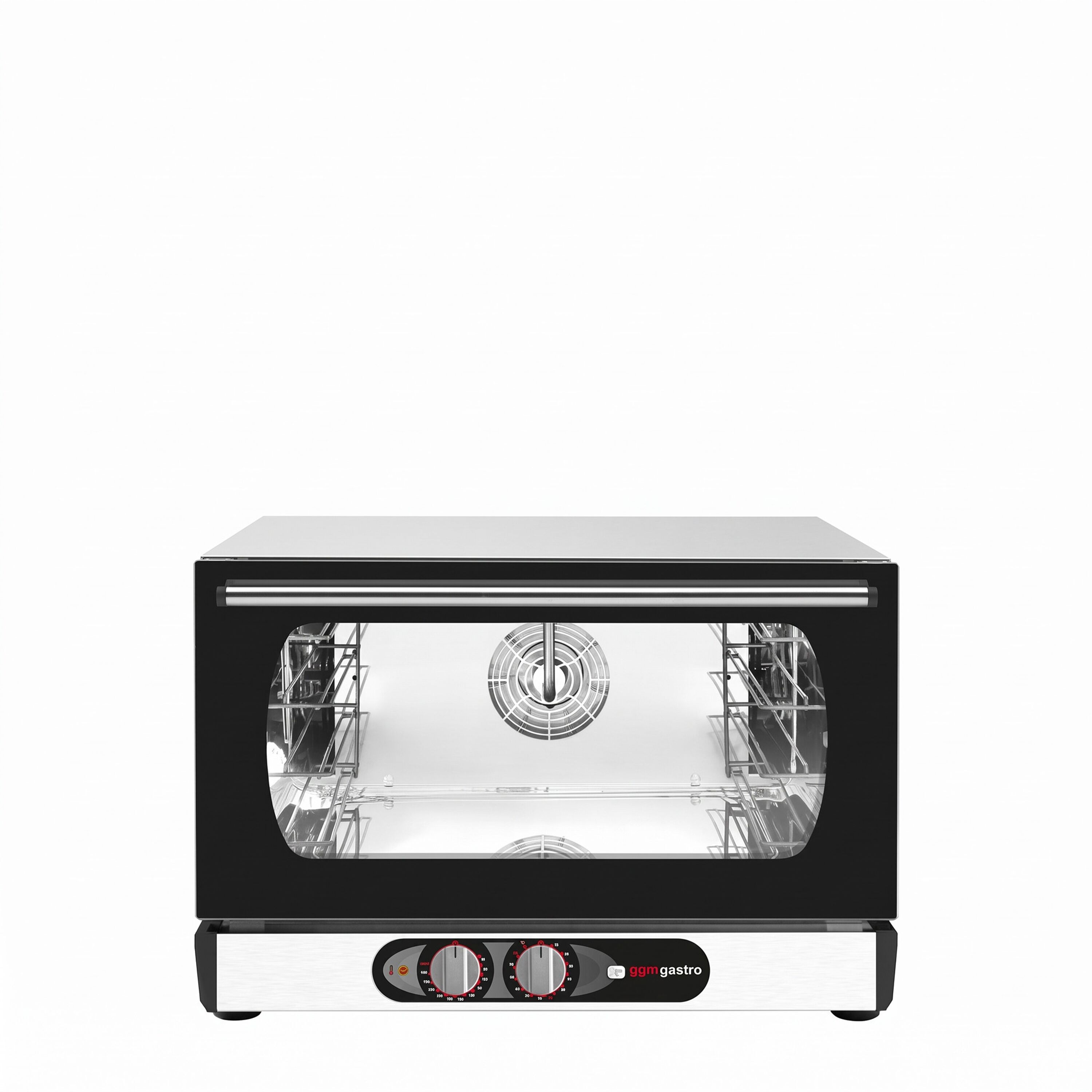 Electric Compact Convection Oven - with Steam Injection - Manual Controls - 3x GN 1/1 or 3x 600x400mm (EN 60x40)