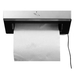 Papierrollenhandtuchspender - mit Sensor - Edelstahl