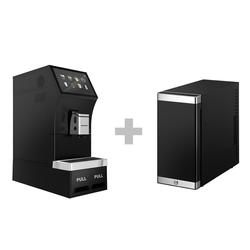 Commercial Bean to Cup Coffee Machine - 16 Drink Options - 10" Touchscreen - incl. Milk Cooler