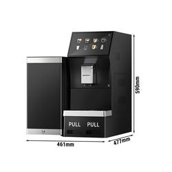 Commercial Bean to Cup Coffee Machine - 16 Drink Options - 10" Touchscreen - incl. Milk Cooler