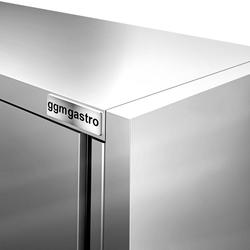 Edelstahl Wandhängeschrank PREMIUM - 800x400mm - mit Flügeltür - 800mm hoch