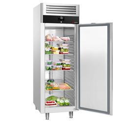 Tiefkühlschrank Edelstahl PREMIUM - GN 2/1 - 600L - mit 1 Tür