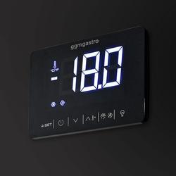 Tiefkühlschrank Edelstahl PREMIUM - GN 2/1 - 600L - mit 1 Tür