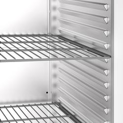 Tiefkühlschrank Edelstahl PREMIUM - GN 2/1 - 600L - mit 1 Tür