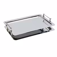 (6 pcs) BUFFET-STAR - Stainless Steel - 530x325mm - Height: 65mm
