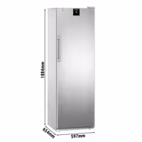 LIEBHERR | Szafa chłodnicza PERFECTION – stal nierdzewna – 420 L – z wnętrzem z tworzywa sztucznego i 1 drzwiami