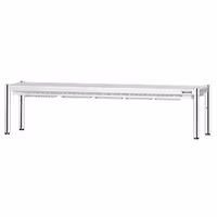 Commercial Heated Gantry with 1 Ceramic Heater - 2000x370mm - 1.75kW - Single Tier - height-adjustable