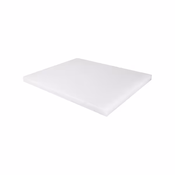 Tocător - 250 x 400 mm - Conform cu standardele HACCP - Alb