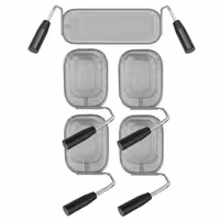 (5 unid) Conjunto de cestos para massa - 1x 1/3 e 4x 1/6