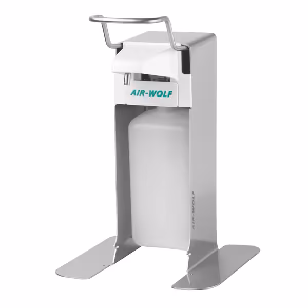 AIR-WOLF | Dozator sapuna- & dezinfekcijskog sredstva sa ručicom za upravljanje - 500 ml - Nehrđajući čelik