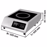 (4 unitajiet) plita tal-induzzjoni – 3.5 kW