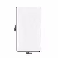 (2000 pcs) Chamber vacuum pouches - Smooth - 150x300mm - Thickness: 140µm - Transparent