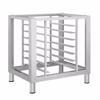 Base Stand - for Commercial Combi Oven - 820x740x800mm - with 7x GN 1/1 Tray Racks - Stainless Steel - compatible with KDDV10, KDDV6, KDDV4, KDMV10, KDMV6 & KDMV4