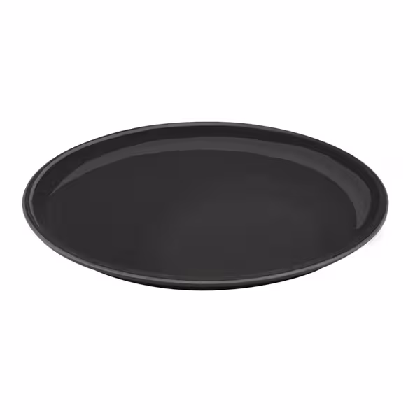 Serving Tray - Polycarbonate - Ø390mm - Height: 20mm - Black