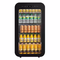 Minibar hladnjak – 450 mm – 67 litara – s jednim staklenim vratima