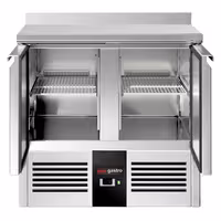 Rashladni pult PREMIUM - 900x700 mm - 240 l - Statičko hlađenje - s 2 vrata - Podignuti rub