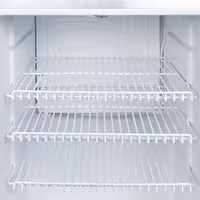 GASTRO-COOL | Minibar hladnjak - 430 mm - 62 litra - Sa 1 staklenim vratima - Srebrna boja