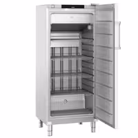 LIEBHERR | Szafa mroźnicza PERFECTION – stal nierdzewna – 472 L – od -26 do -9 °C – z wnętrzem z tworzywa sztucznego – z 1 drzwiami