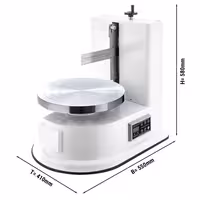 Commercial Cake Icing & Spreading Machine - 60W - White