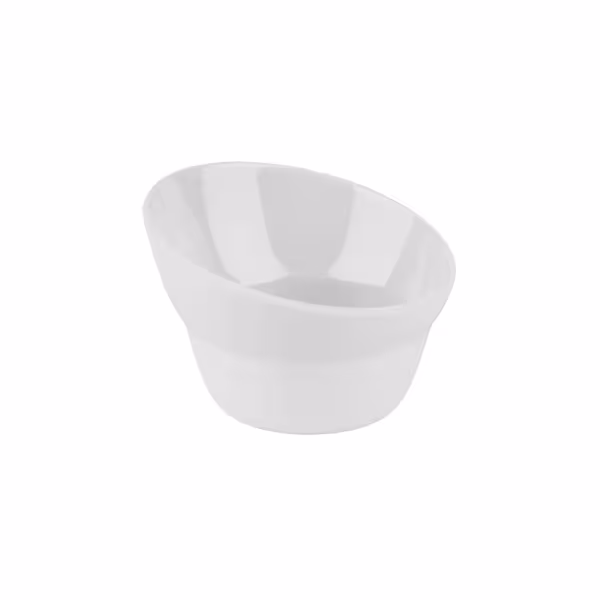 (6 adet) Kase - CASUAL - Melamin - 0,13L - yuvarlak - Ø100mm - Derinlik:70mm - Beyaz