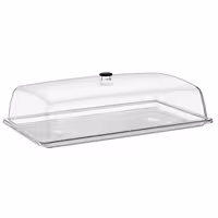 Tray with Dome Cover - GN 1/1 - Polycarbonate - 530x325mm - Height: 170mm - incl. GN 1/1 tray - with stackable design