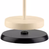 Şarj Edilebilir Masa Lambası - MERLE MINI - 3 kademeli kısılabilir - Ø90x250mm - Sand