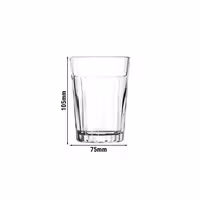 (12 adet) LIBBEY | PANELLİ TUMBLERS - Rocks - 207ml