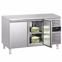Rashladni pult ECO - 1360x700 mm - s 2 vrata - Ventilirano hlađenje