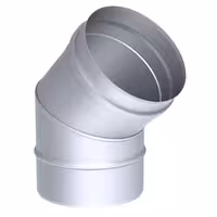 Elbow - 45° Fixed - in Stainless Steel - Ø 250 mm