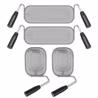 (4 pcs) Ensemble de paniers à pâtes - 2x 1/3 & 2x 1/6