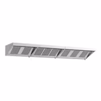 Profesionalna zidna napa - 4400 mm - labirintni filter i rasvjeta